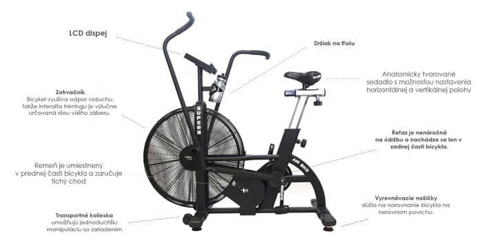 Superb AirBike parametre