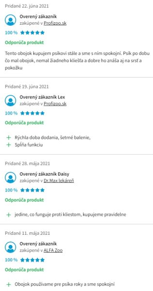 Recenzie a skúsenosti s antiparazitným obojkom Scalibor