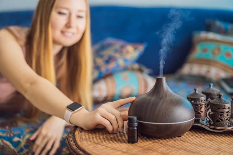 Aroma difuzér funkce