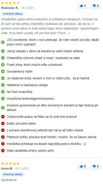 Recenzie a skúsenosti s chladničkou LG GBP62DSNFN na Mall