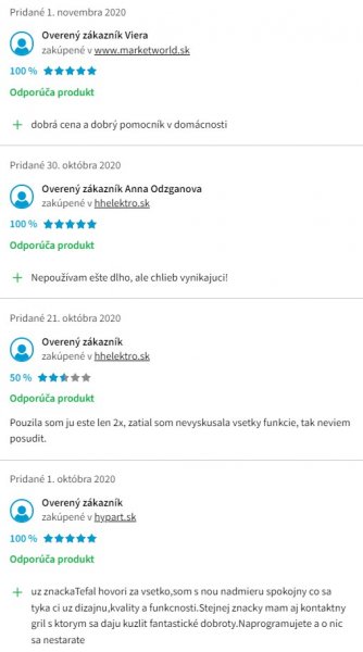 Recenzie a skúsenosti s domácou pekárňou Tefal PF 611838