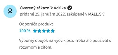 Recenzie a skúsenosti s elektrickým obojkom Dog Trace D-control 1600