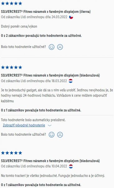 Recenzie a skúsenosti so Silvercrest Fitness náramkom