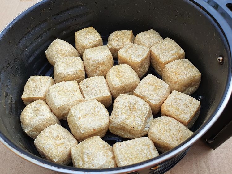 Tofu v teplovzdušnej fritéze