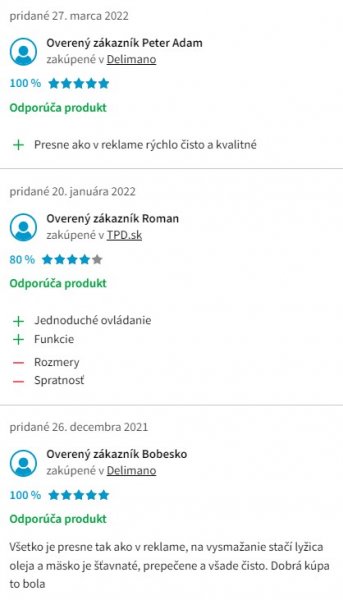 Recenzie a skúsenosti s teplovzdušnou fritézou Delimano Touch