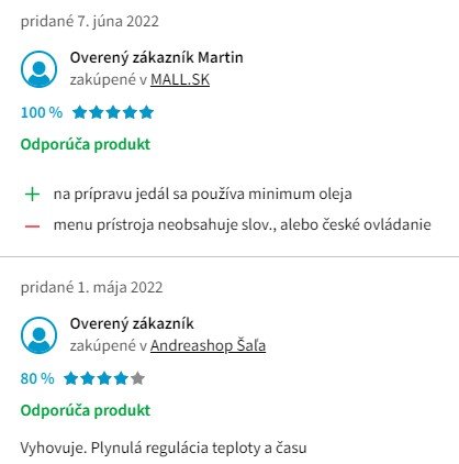 Recenzie a skúsenosti s fritézou Xiaomi Mi Smart Air Fryer