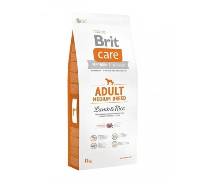 Brit Care Adult Medium Breed Lamb & Rice recenzia