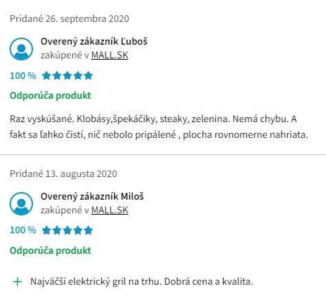 Recenzie a skúsenosti s elektrickým grilom Sage BGR820