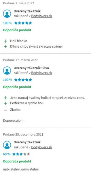 Recenzie a skúsenosti s holiacim strojčekom Braun Series 3 3030s