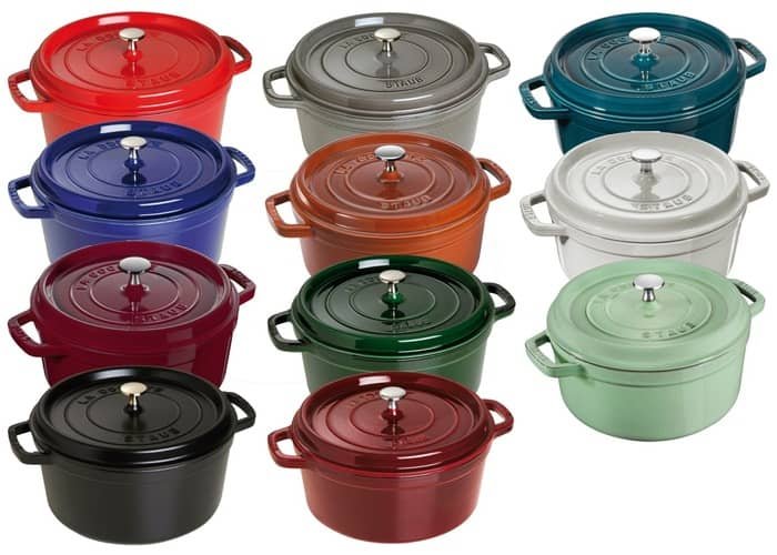 Staub Cocotte farby