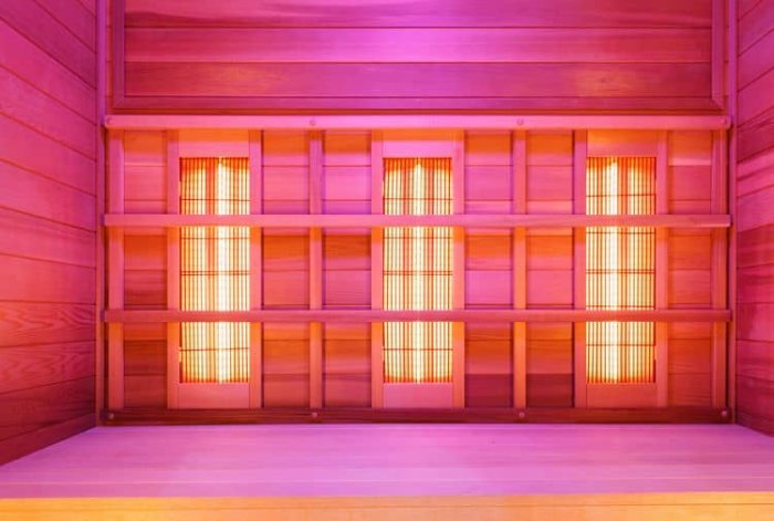 Infrasauna funkcie