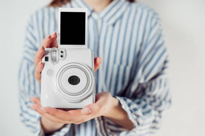Instantný fotoaparát – rozmery fotografií