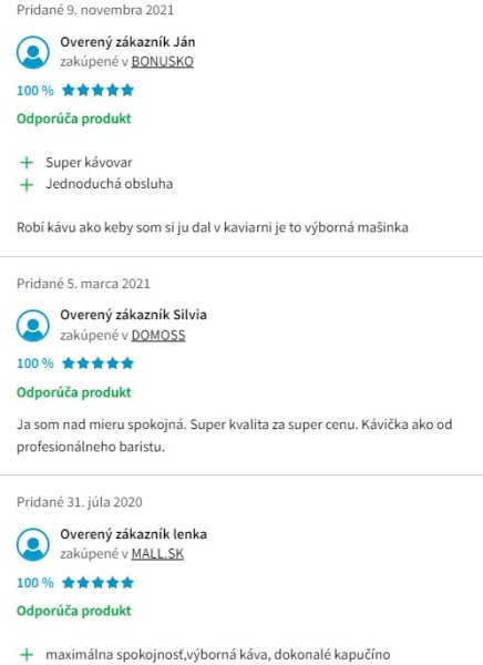 Recenzie a skúsenosti s automatickým kávovarom DeLonghi ECAM 510.55.M