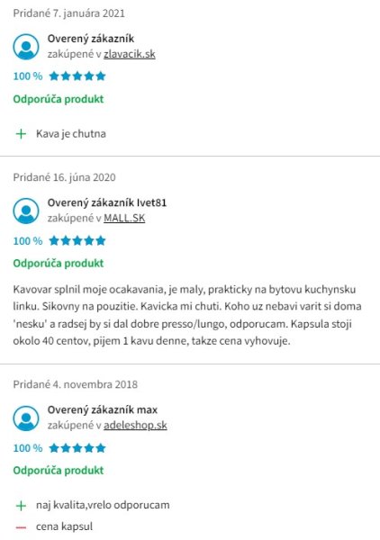 Recenzie a skúsenosti s kapsulovým kávovarom Krups XN1101