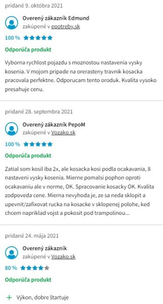 Recenzie a skúsenosti s mulčovacou kosačkou Scheppach MS 173-51