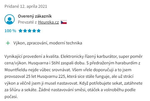 Recenzie a skúsenosti s benzínovým krovinorezom Stiga SBC 656 DX