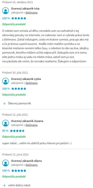 Recenzie a skúsenosti s kuchynským robotom Delimano Pro