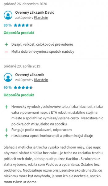 Recenzie a skúsensoti s kuchynským robotom Klarstein Curve