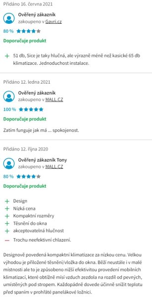 Recenzie a skúsenosti s mobilnou klimatizáciou Trotec Pac 2010 E