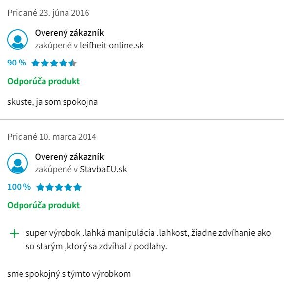 Recenzie a skúsenosti s mopom Leifheit Professional