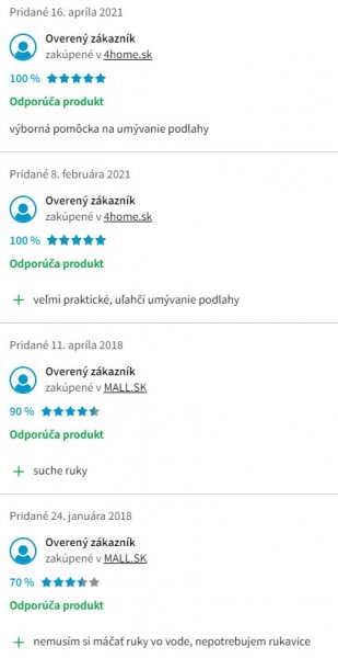 Recenzie a skúsenosti s mopom Vileda Easy Ultramat