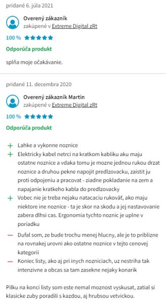 Recenzie a skúsenosti s elektrickými nožnicami na živý plot Black & Decker BEHTS501