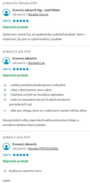 Recenzie a skúsenosti s elektrickými nožnicami na živý plot Makita UH4570