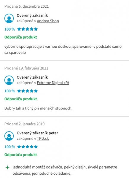 Recenzie a skúsenosti s komínovým digestorom AEG DBB5660HM