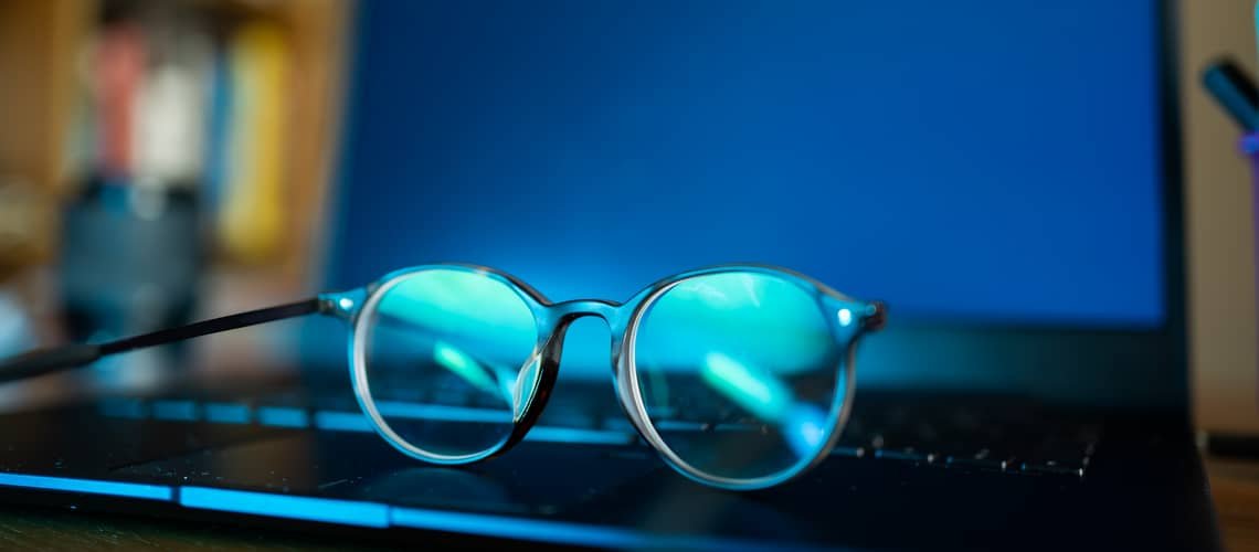 Okuliare proti modrému svetlu