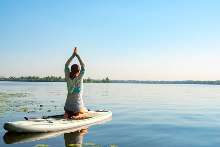 Jóga paddleboard