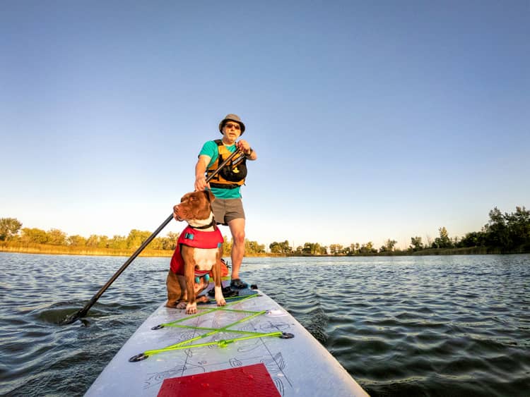 Šířka paddleboardu