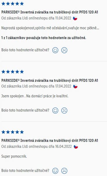 Recenzie a skúsenosti s Parkside invertnou zváračkou PFDS 120 A1