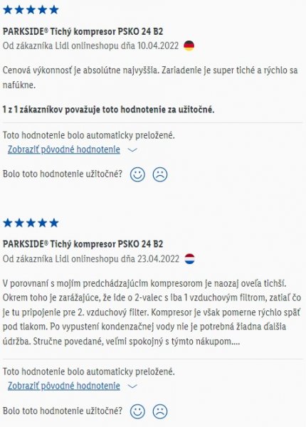 Recenzie a skúsenosti s Parkside kompresorom PSKO 24 B2