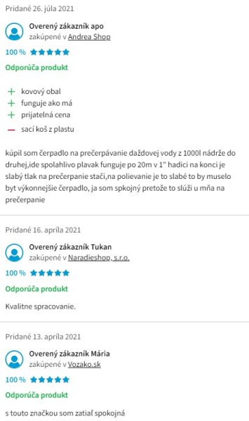 Recenzie a skúsenosti s kalovým čerpadlom Güde GS 1103 PI