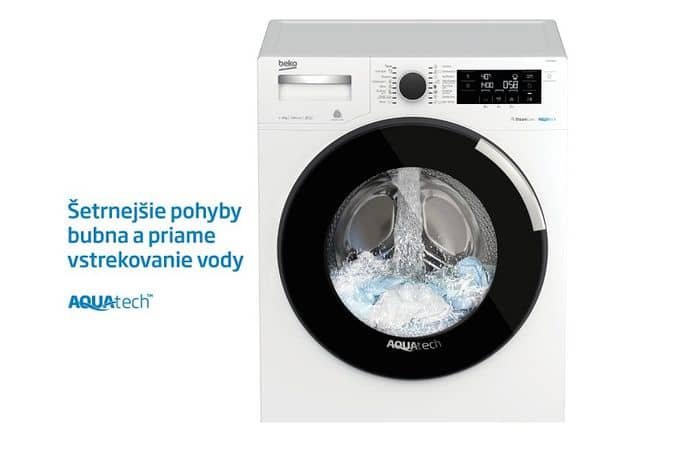 Práčka plnená spredu Beko WUE8746CSN recenzia