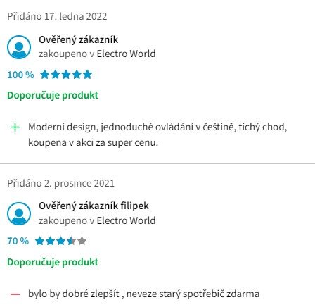 Recenzie a skúsenosti s práčkou LG FTBU4AIDDUW