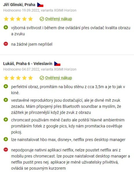 Recenzie a skúsenosti s projektorom XGIMI Horizon