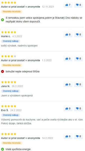 Recenzie a skúsenosti s Remoskou R21 na Mall