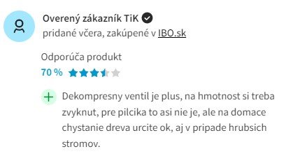 Recenzie a skúsenosti s benzínovou reťazovou pílou Stiga CS 755