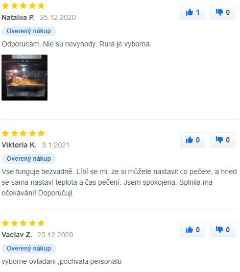 Recenzie a skúsenosti s rúrou na pečenie Gorenje BO758A23BG na Mall