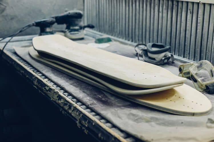 Elektrický skateboard/longboard materiály