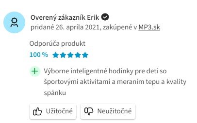 Recenzie a skúsenosti so smart hodinkami Carneo TIK&TOK HR+