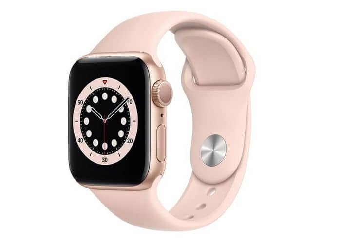 Smart hodinky Apple Watch Series 6 v ružovej farbe