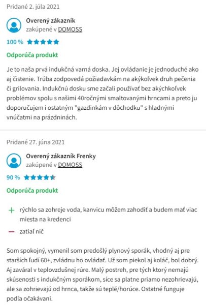 Recenzie a skúsenosti so sporákom Sporák Mora I 878 AW