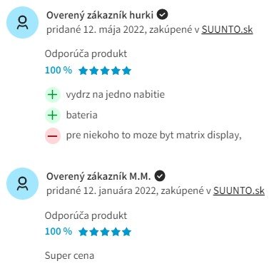 Recenzie a skúsenosti so športtesterom Suunto 5