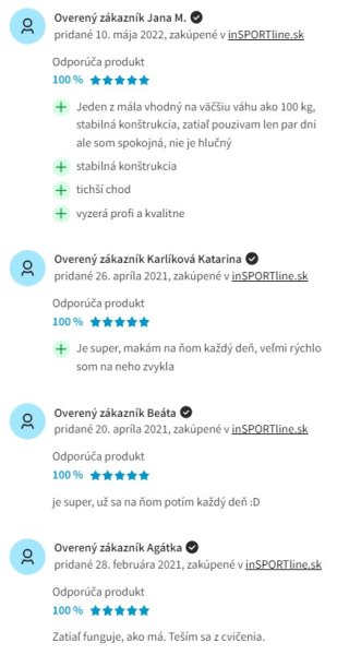 Recenzie a skúsenosti so stepperom inSPORTline Active