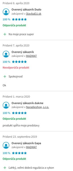 Recenzie a skúsenosti s teplovzdušnou pištoľou DeWALT D26414