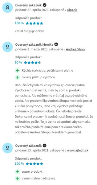 Recenzie a skúsenosti s toustovačom Sencor SSM 9940