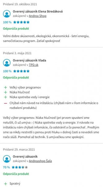 Recenzie a skúsenosti s umývačkou riadu Whirlpool WSIO 3O34 PFE X