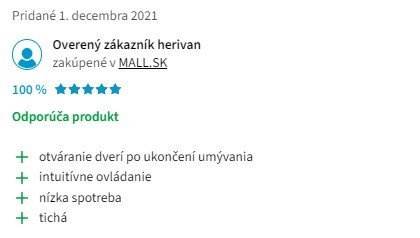 Recenzie a skúsenosti s umývačkou riadu AEG FSE73407P